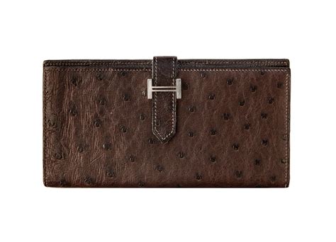 hermes bearn wallet ostrich|Bearn wallet .